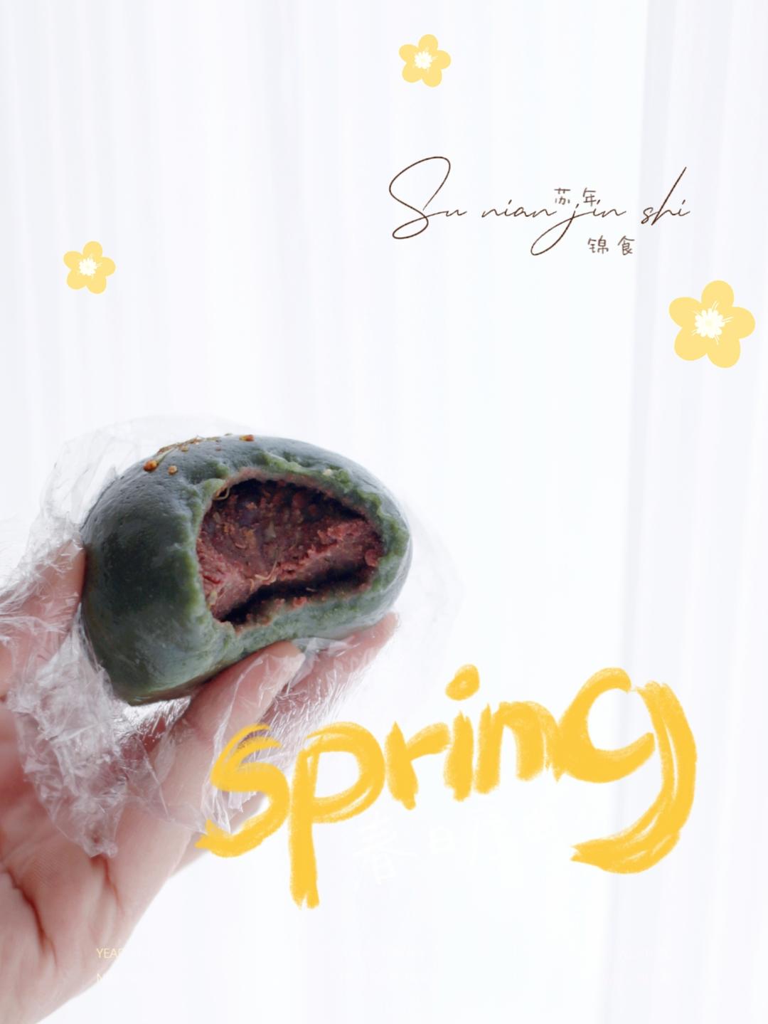 青团季节不可少的多用途偏水性红豆沙馅料