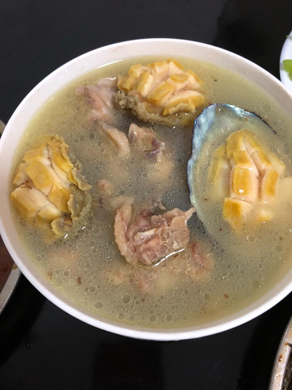 pp的雨洁做的鲍鱼鸡汤