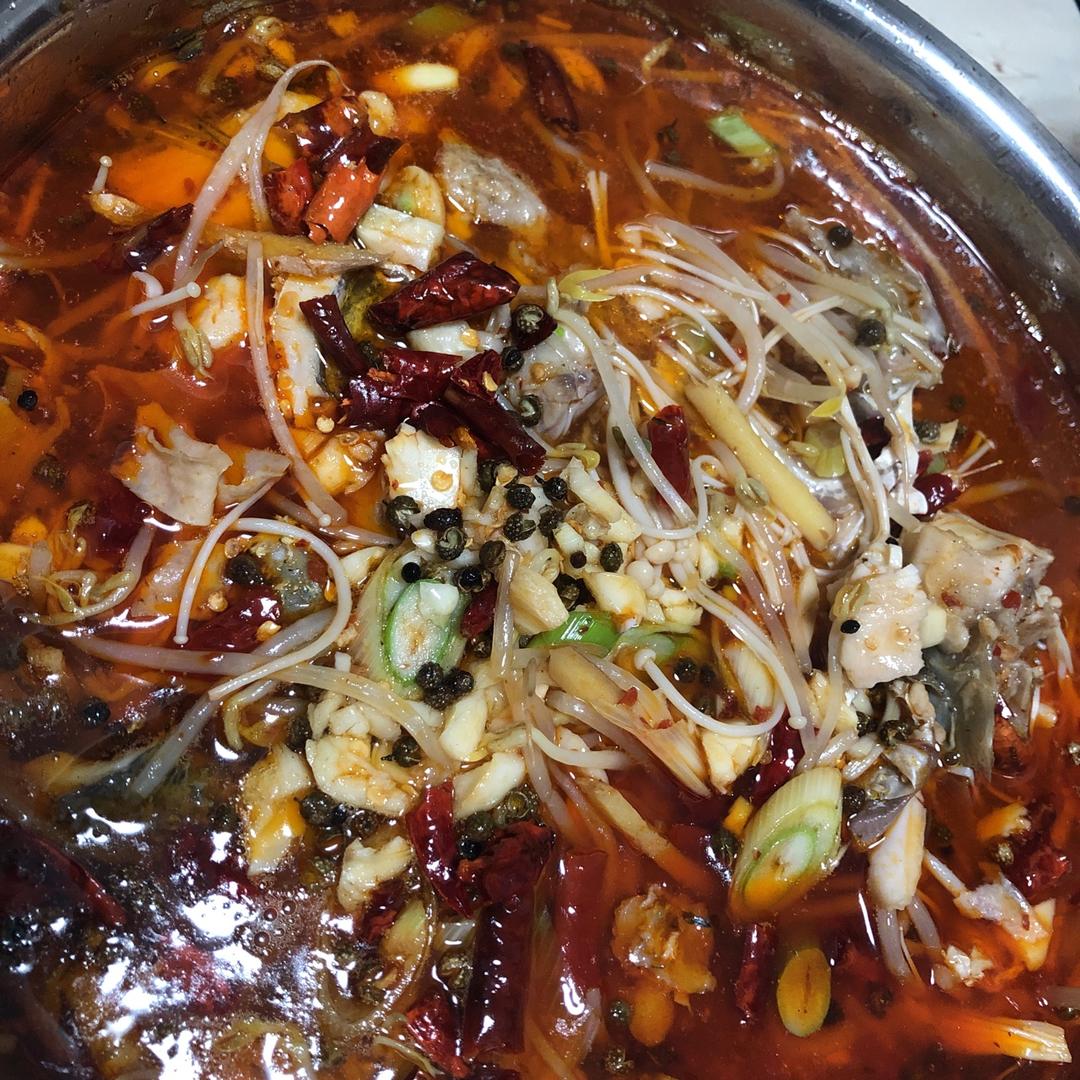 家庭餐厅之麻辣水煮鱼(家庭版)