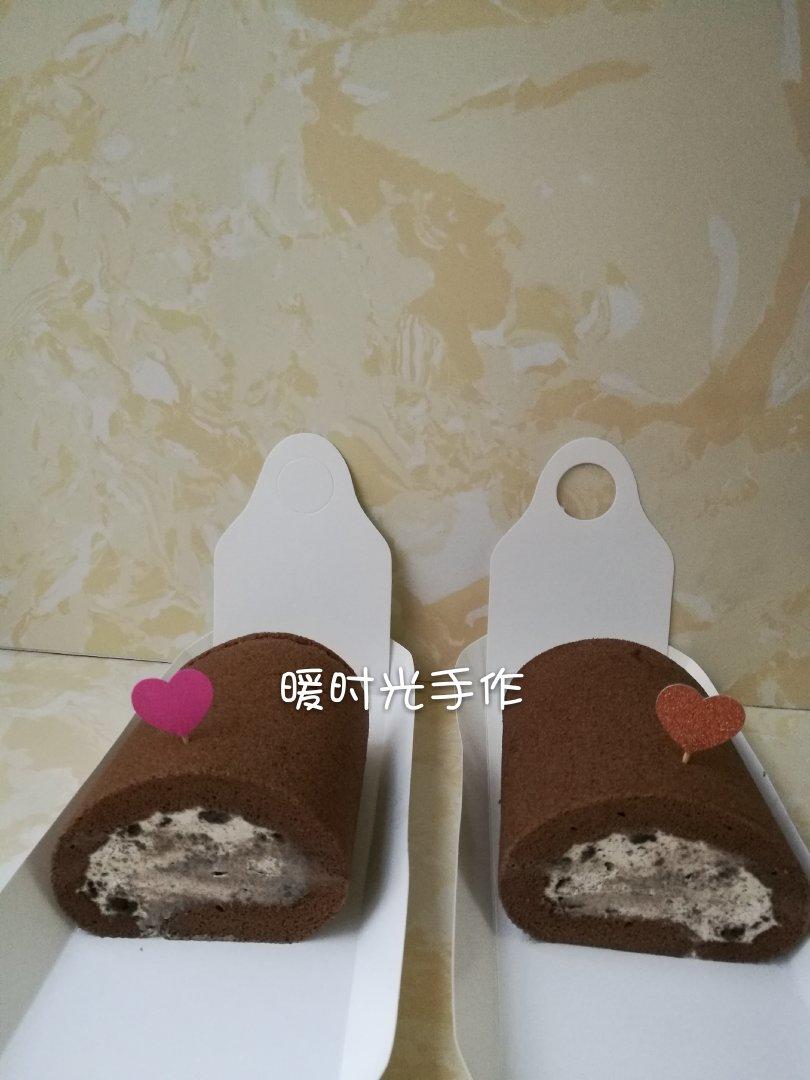 奥利奥咸奶油巧克力卷