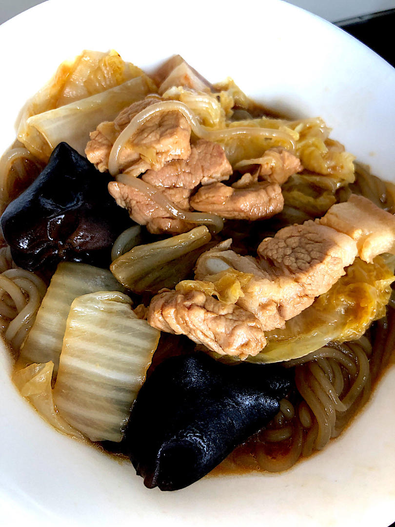 经典大乱炖之—猪肉白菜炖粉条