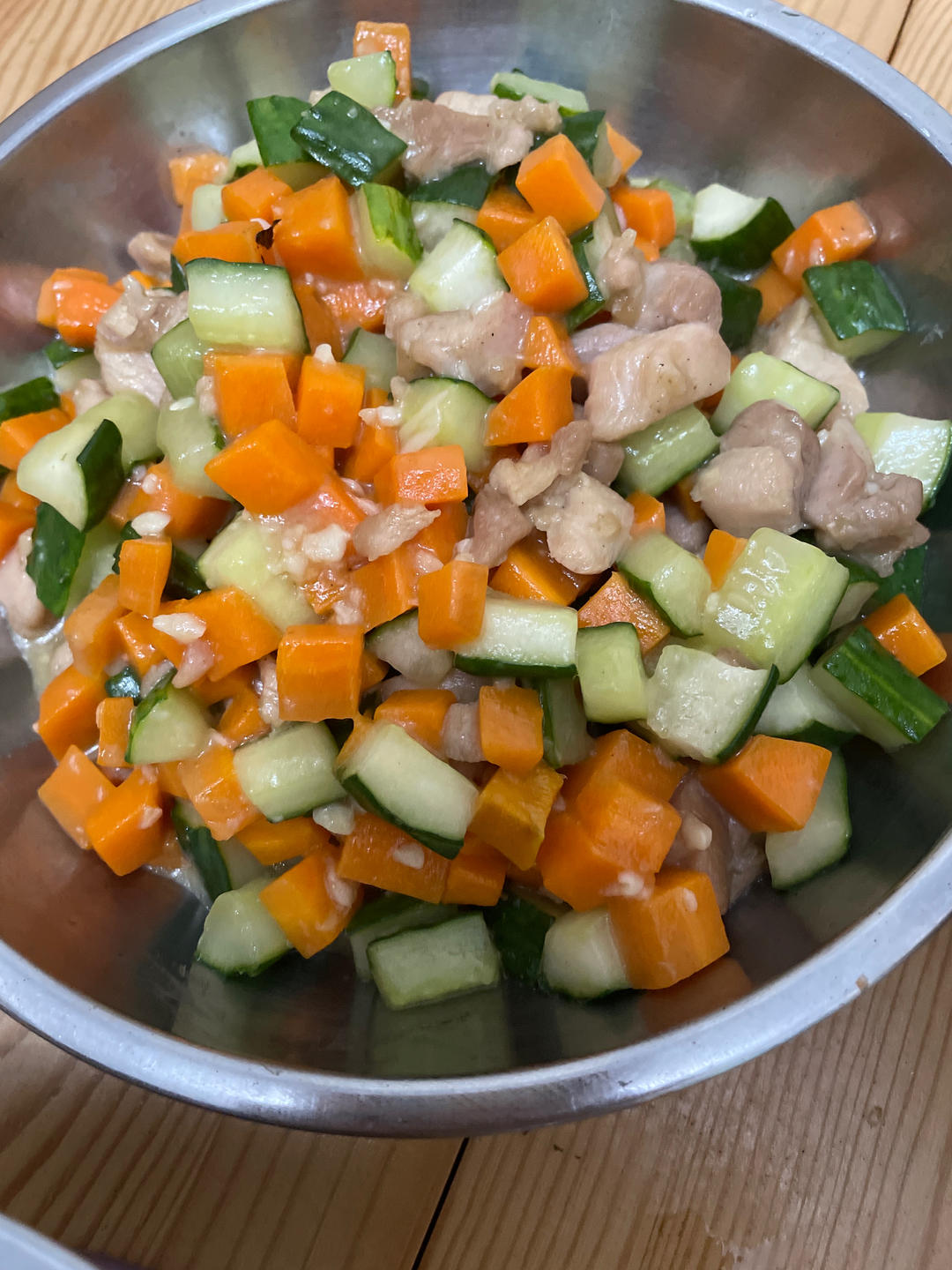 ㊙️减脂餐，黄瓜鸡胸肉丁！好吃不长胖