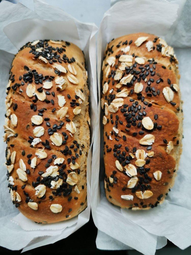 赛百味面包胚--蜂蜜燕麦面包 50%全麦 山寨版