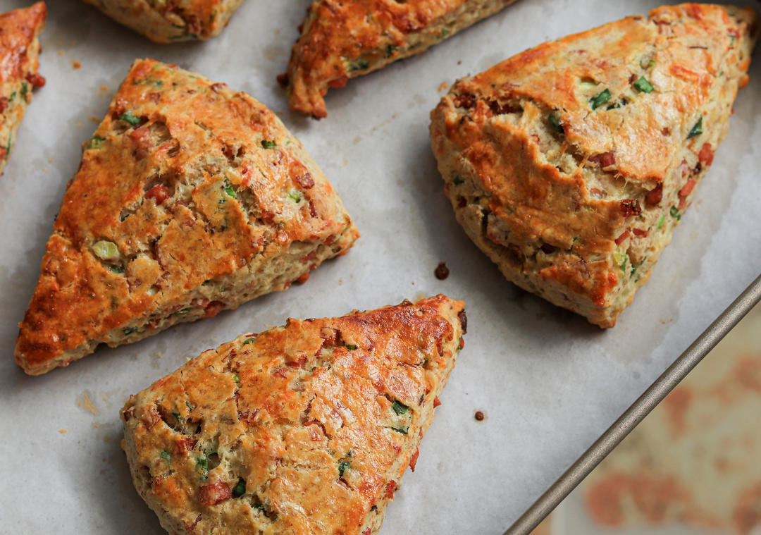 超级好吃的咸味司康Savoury Scones
