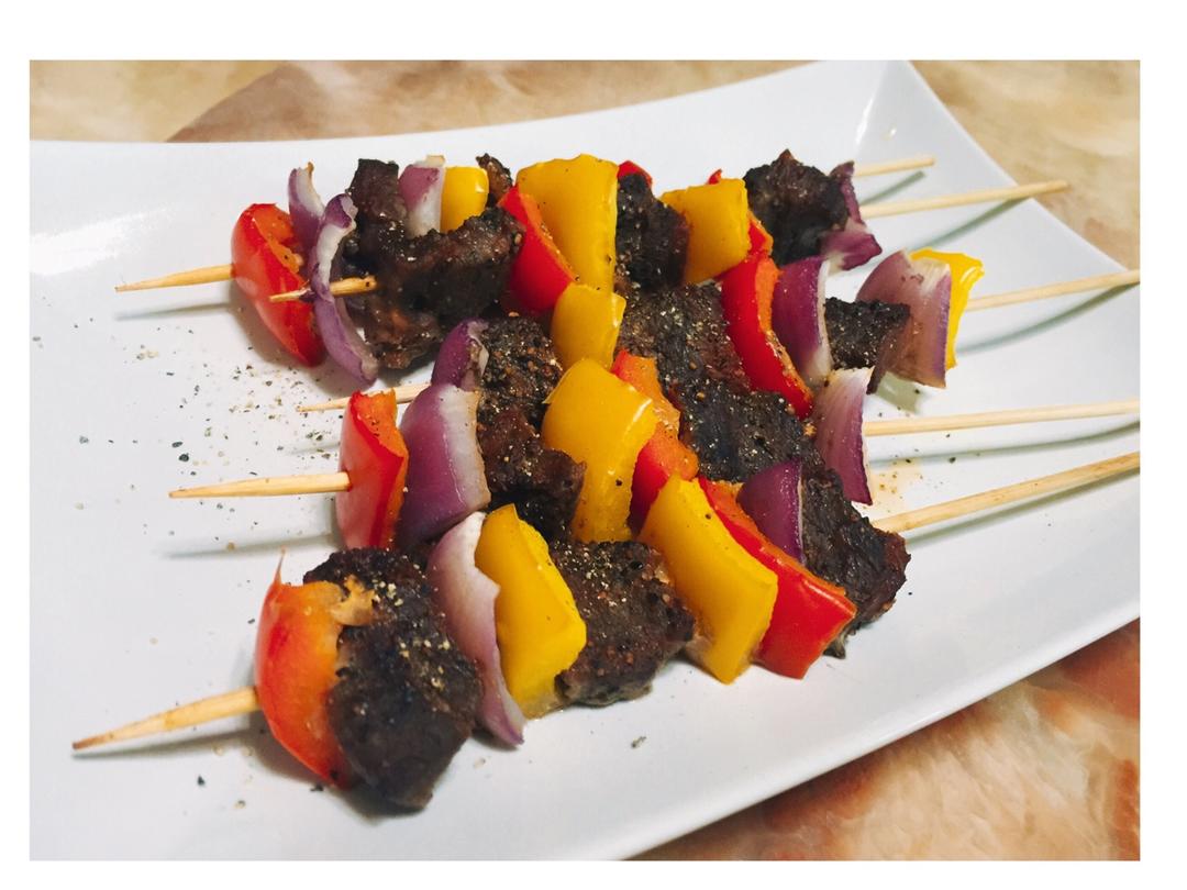 烤牛排串