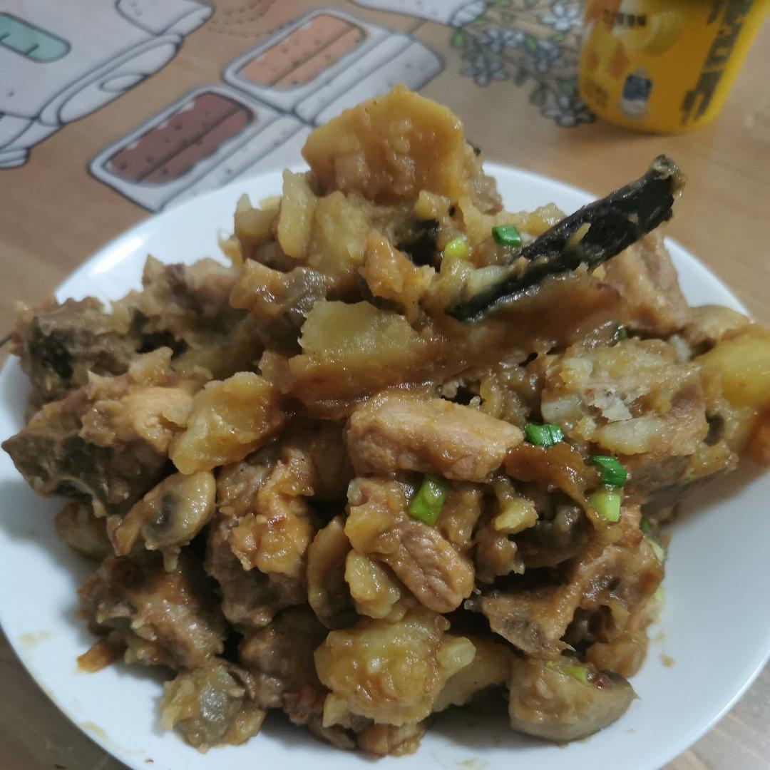 🔥巨好吃的红烧排骨炖土豆❗️懒人版轻松做拿手菜