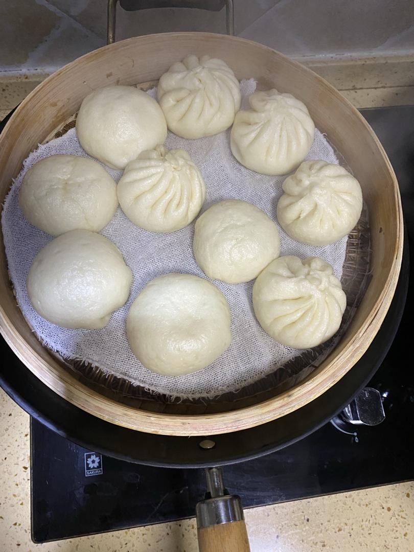 奶黄包（自制奶黄馅）