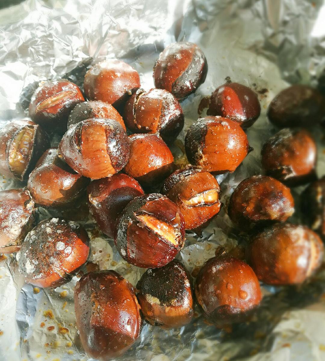 糖烤栗子（清甜版的烤箱“糖炒板栗”）