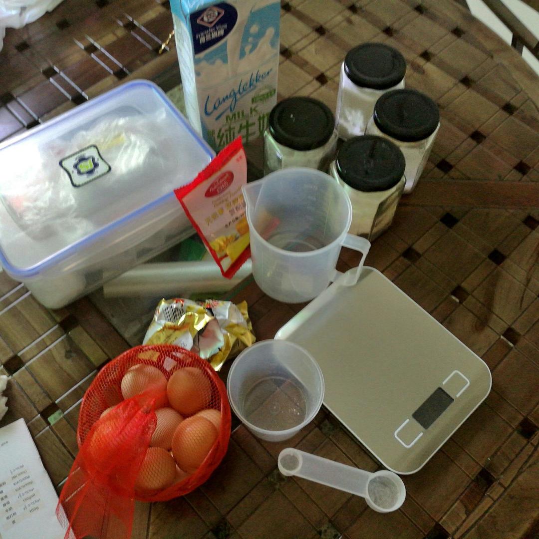 纯奶手撕吐司的做法 步骤1