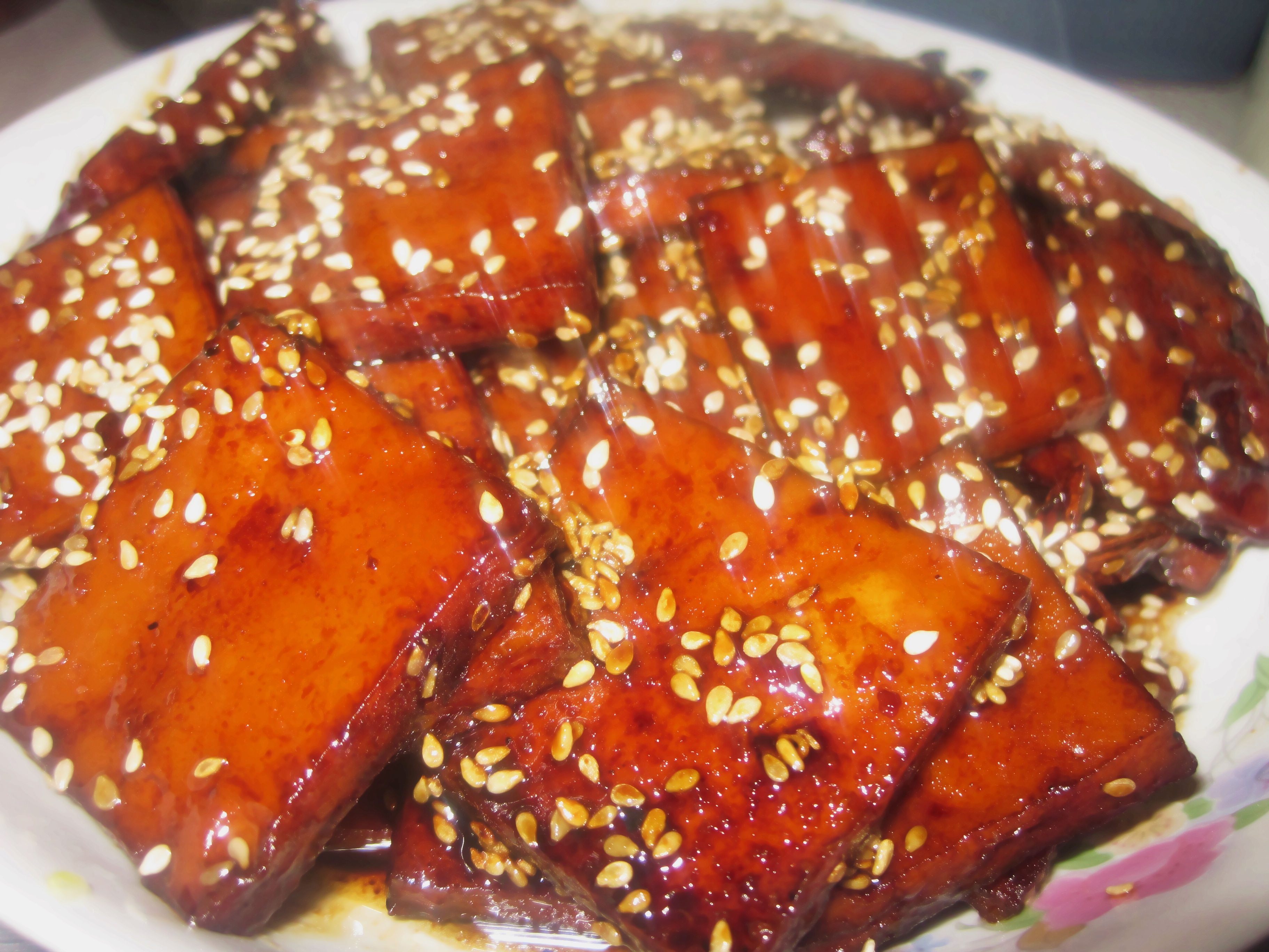 蜜汁豆干