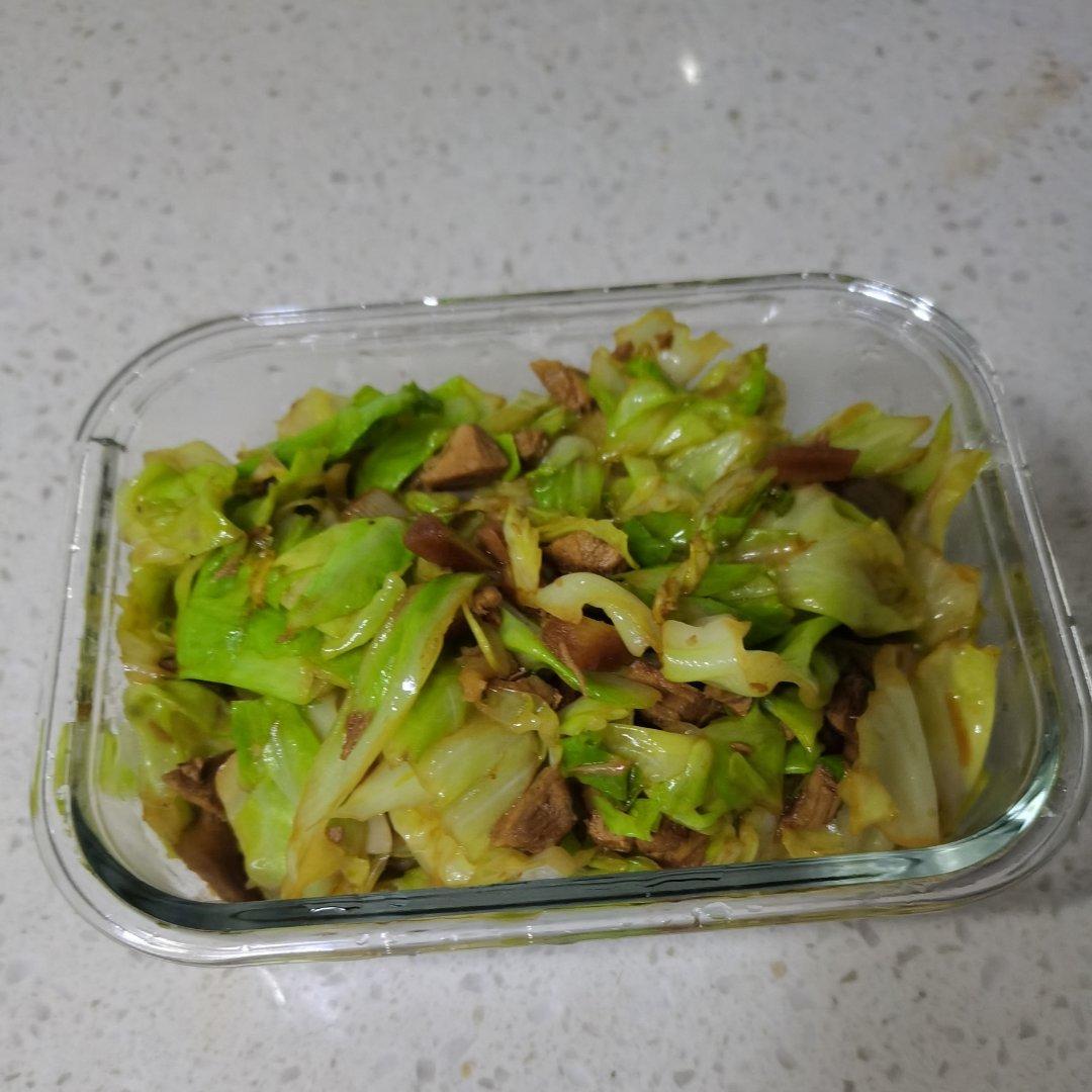 圆白菜炒五花肉，懒人的癸花宝典
