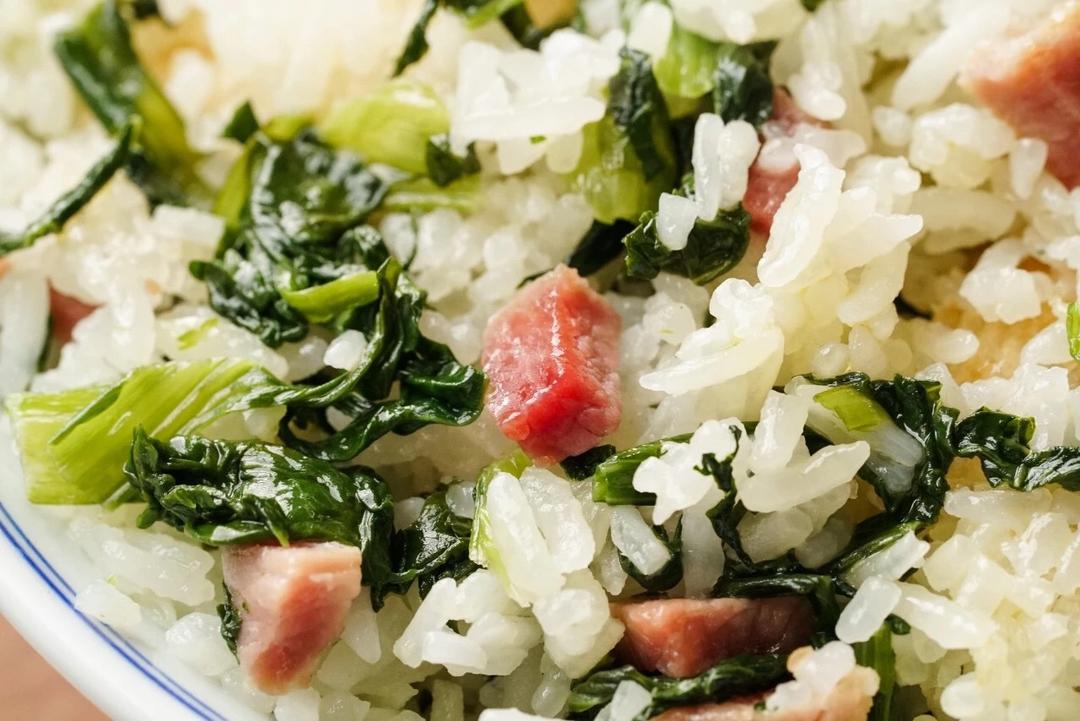 电饭煲咸肉菜饭