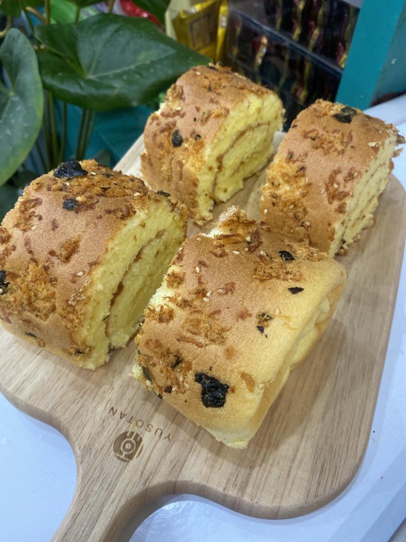 香葱肉松卷 蛋糕卷-无敌美味