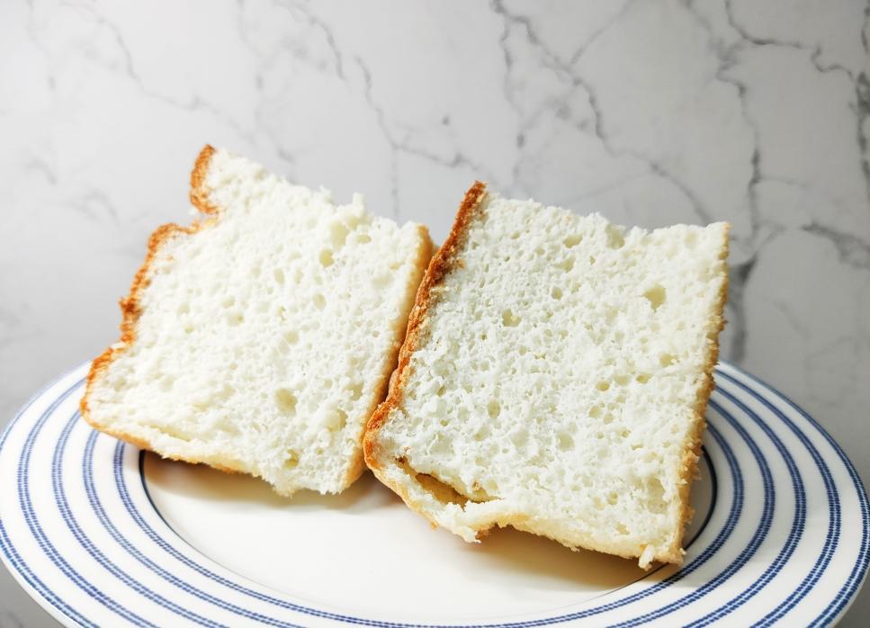 无面粉椰香天使蛋糕（生酮+消耗蛋清）