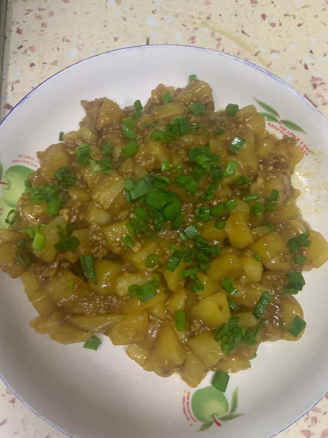 肉沫土豆