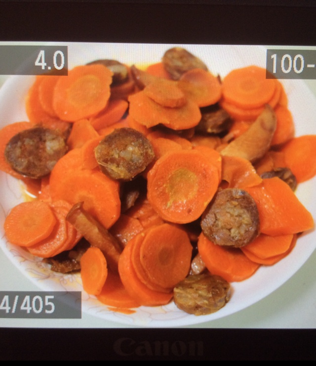 家常胡萝卜炒肉