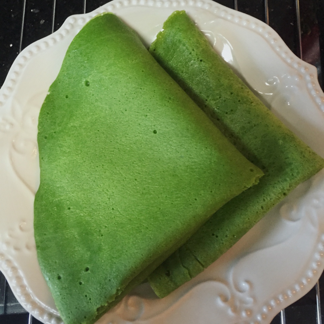 菠菜蛋饼