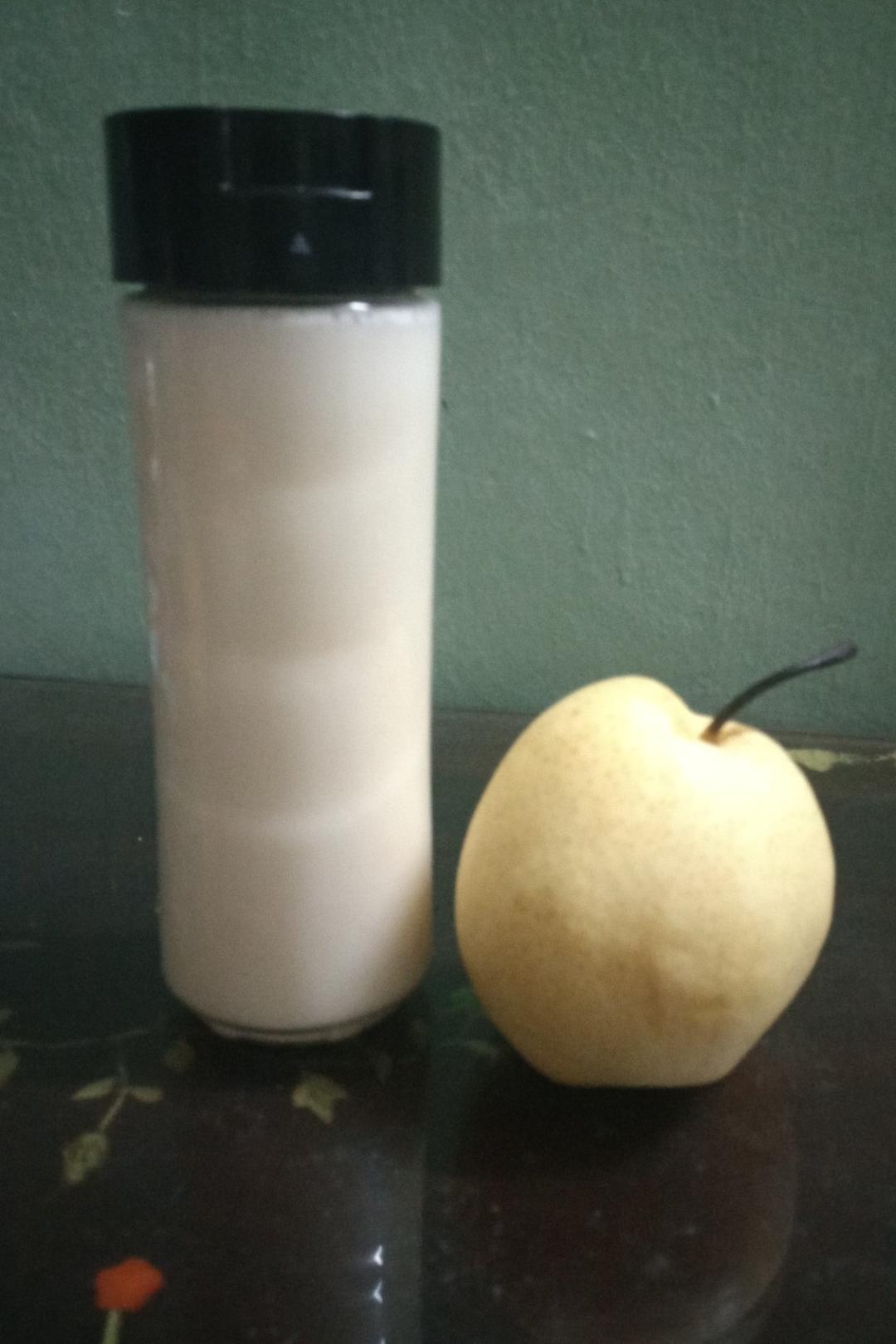 生梨奶昔