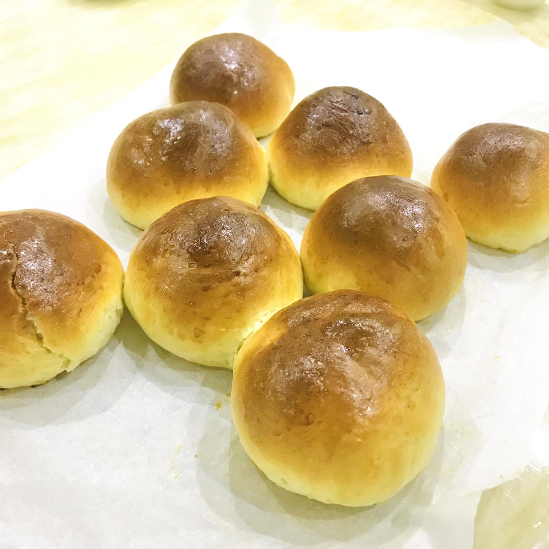 蛋奶酱包进面包里，太美味！【卡仕达面包】