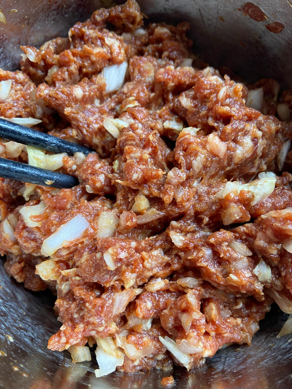 万能鲜肉馅的做法（饺子馅包子馅零失手通用）