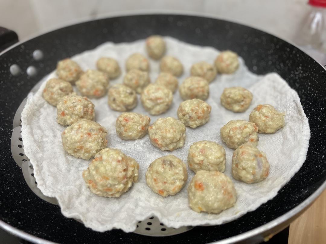 红薯粉肉丸