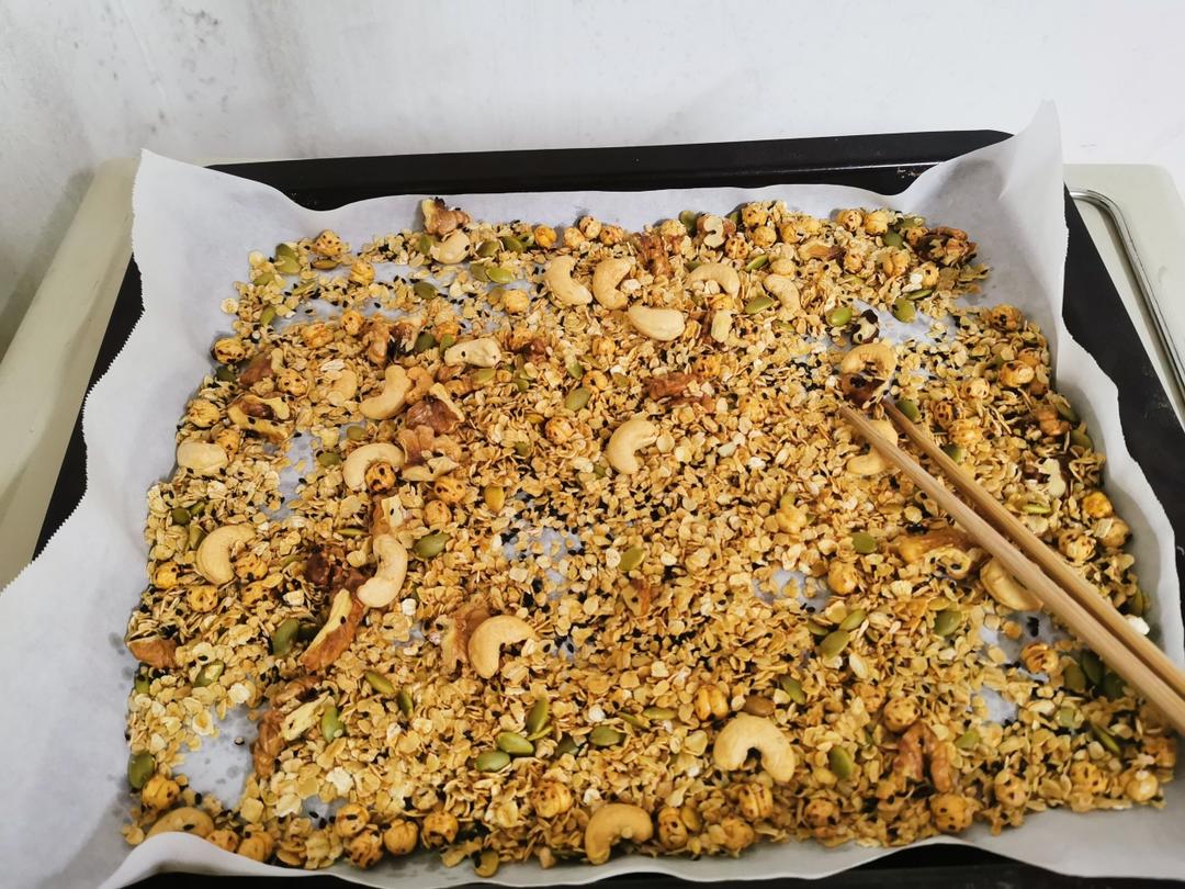 什锦granola烤燕麦片丨健康·零食