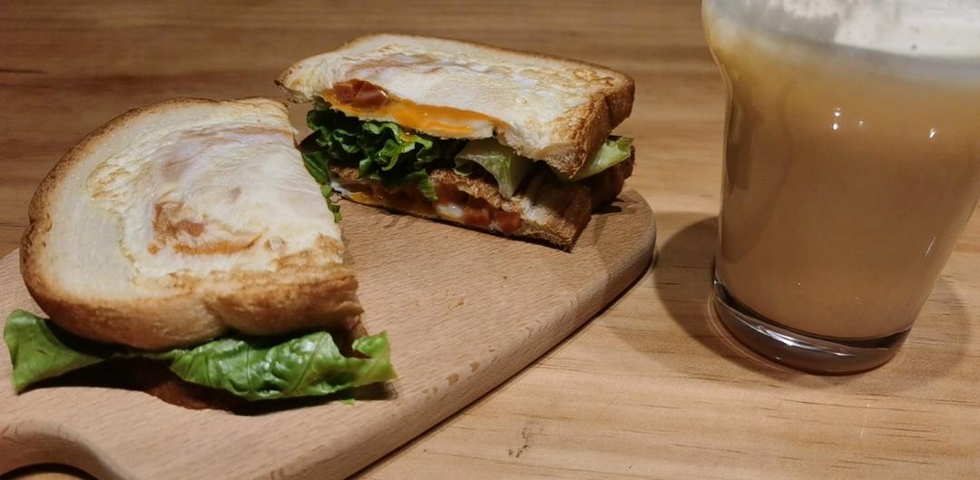 超解馋吐司做法‼️十分钟搞定～