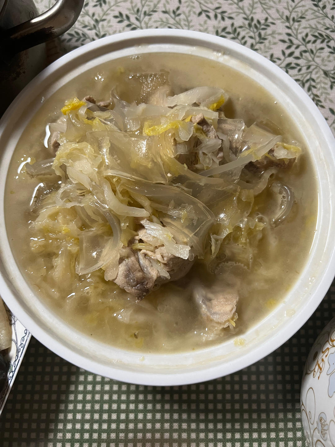 酸菜炖排骨