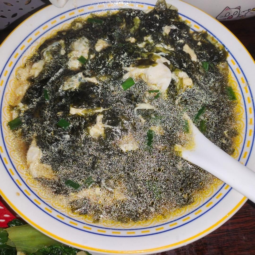 最鲜美好喝的「紫菜蛋花汤」