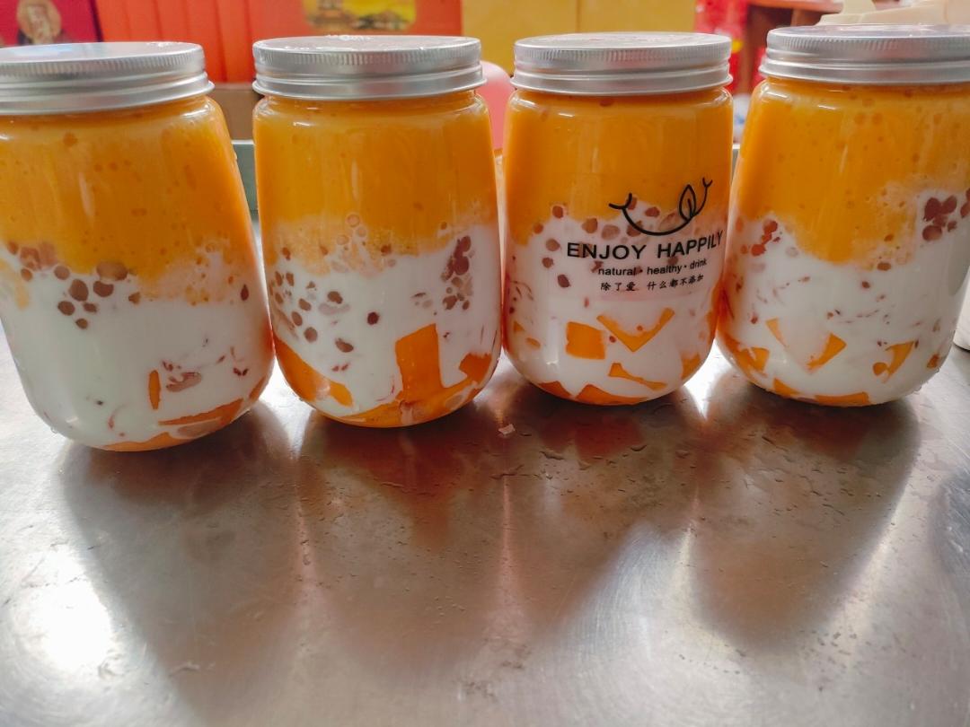 夏日饮品【杨枝甘露】好喝到原地开店