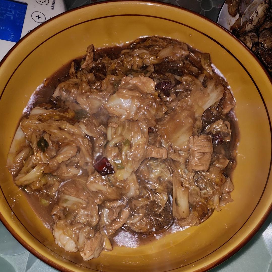 白菜炖粉条