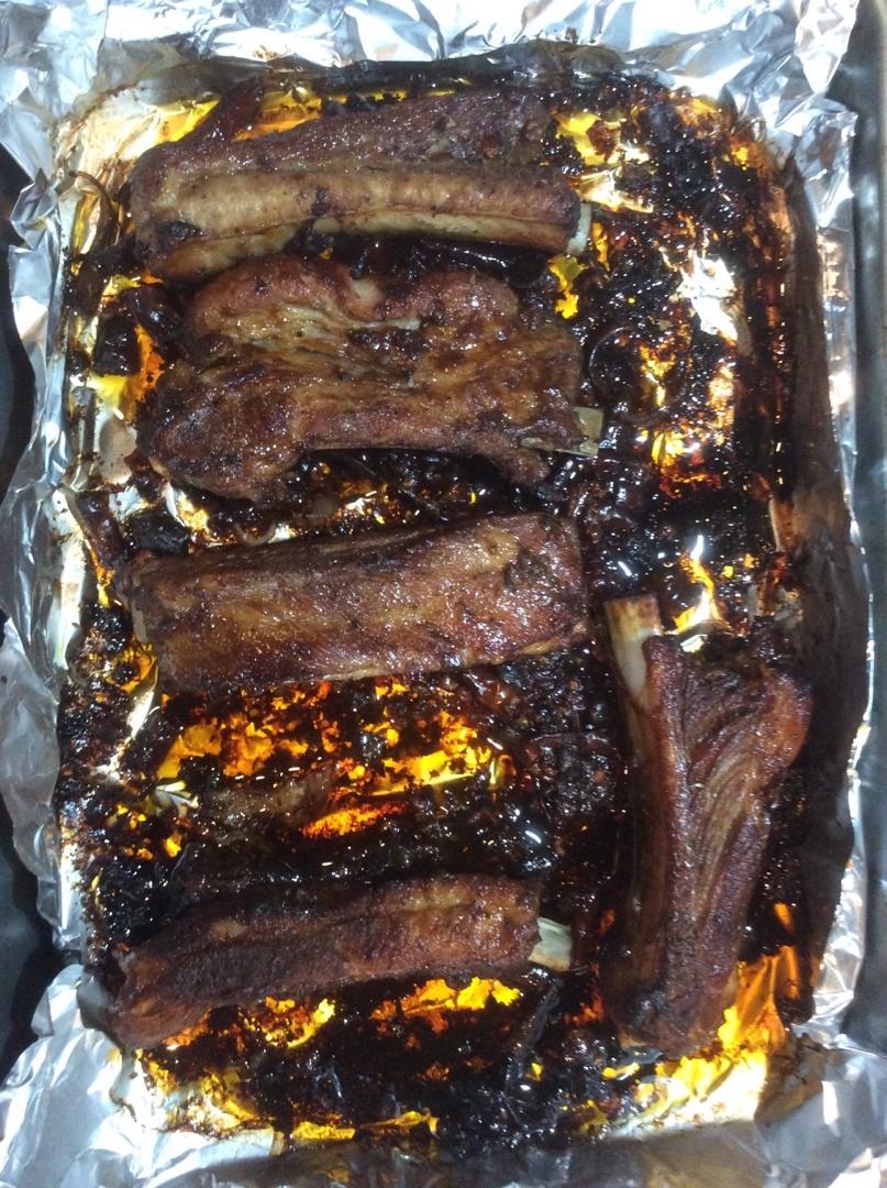 香到骨头里的蒜香排骨（烤箱）