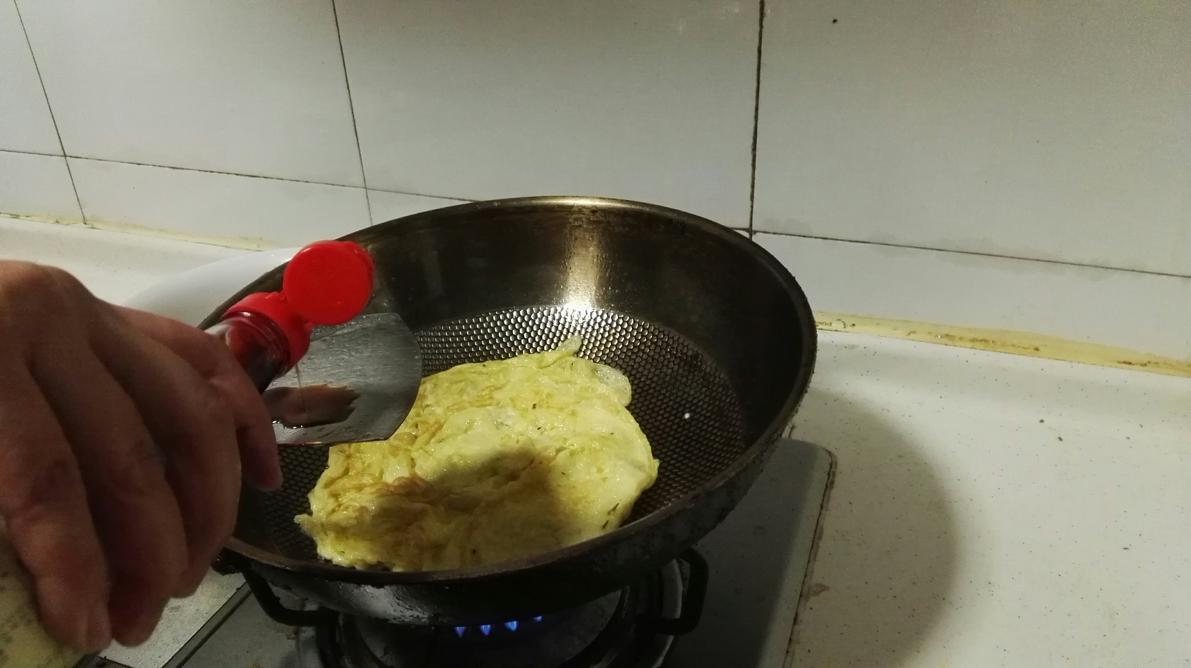 芽白炒蛋的做法 步骤4