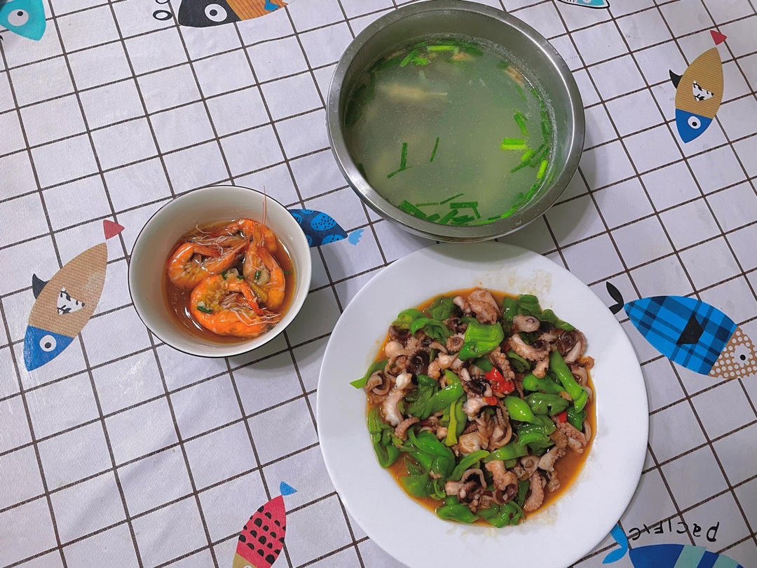 香辣八爪鱼（虾）