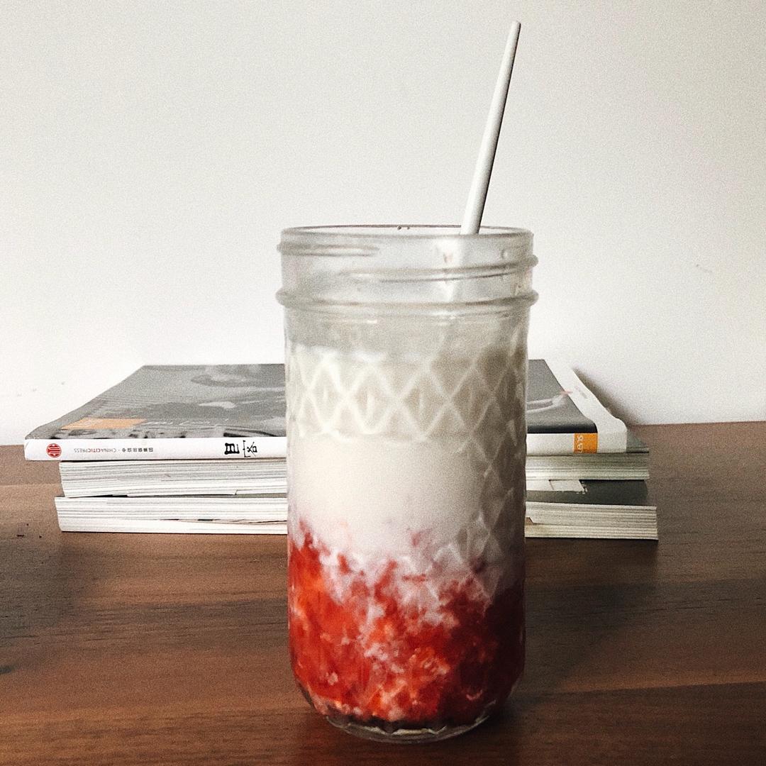 🍓火爆ins的草莓牛奶🥛