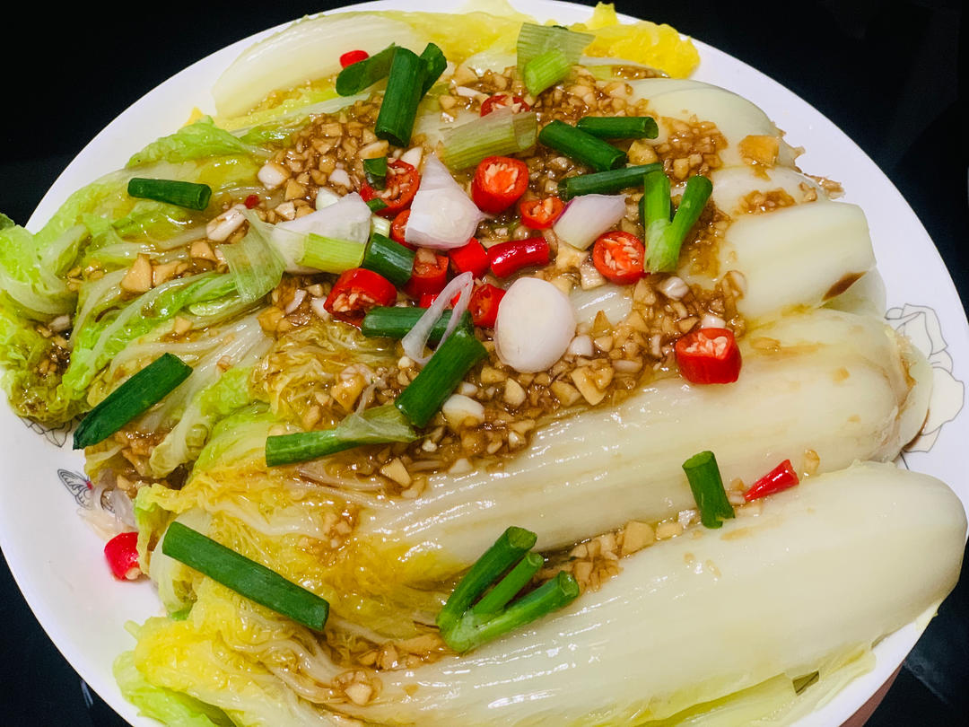 蒜蓉粉丝娃娃菜