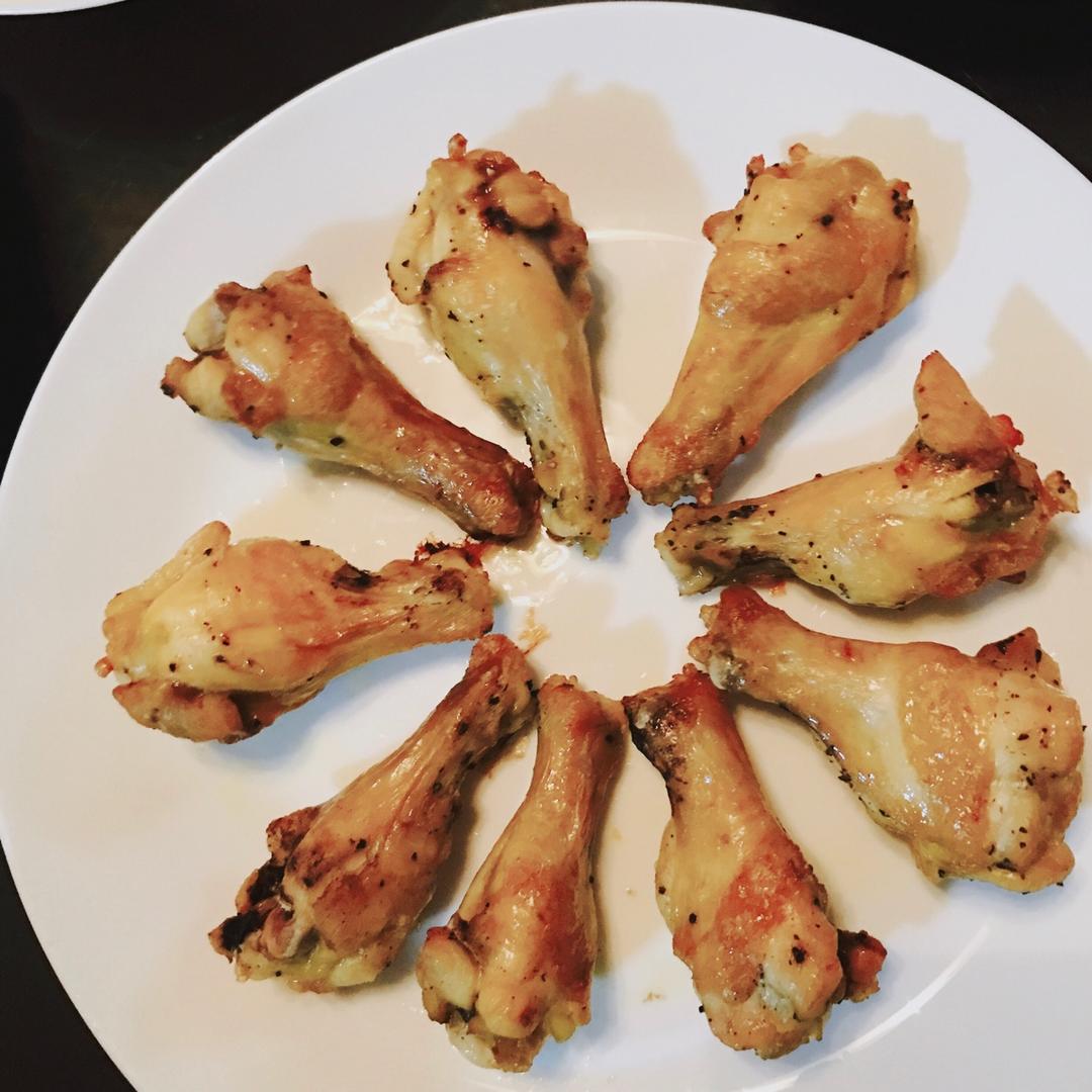 空气炸锅之黑椒烤鸡腿