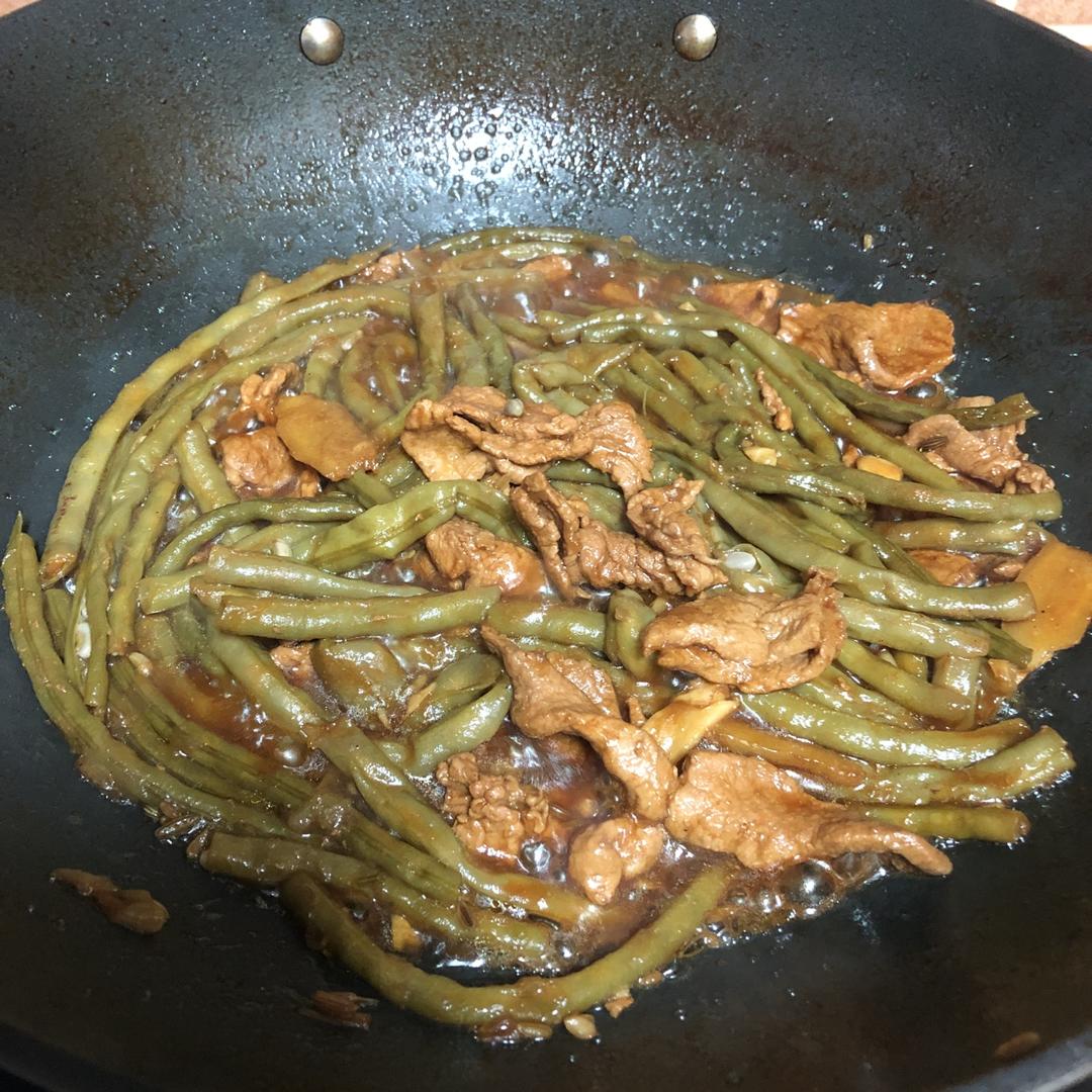 东北豆角炖肉