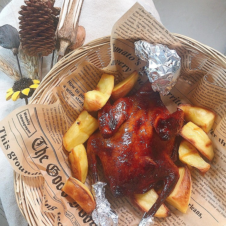 比光明招侍所还好吃的“烤乳鸽”（烤箱版）