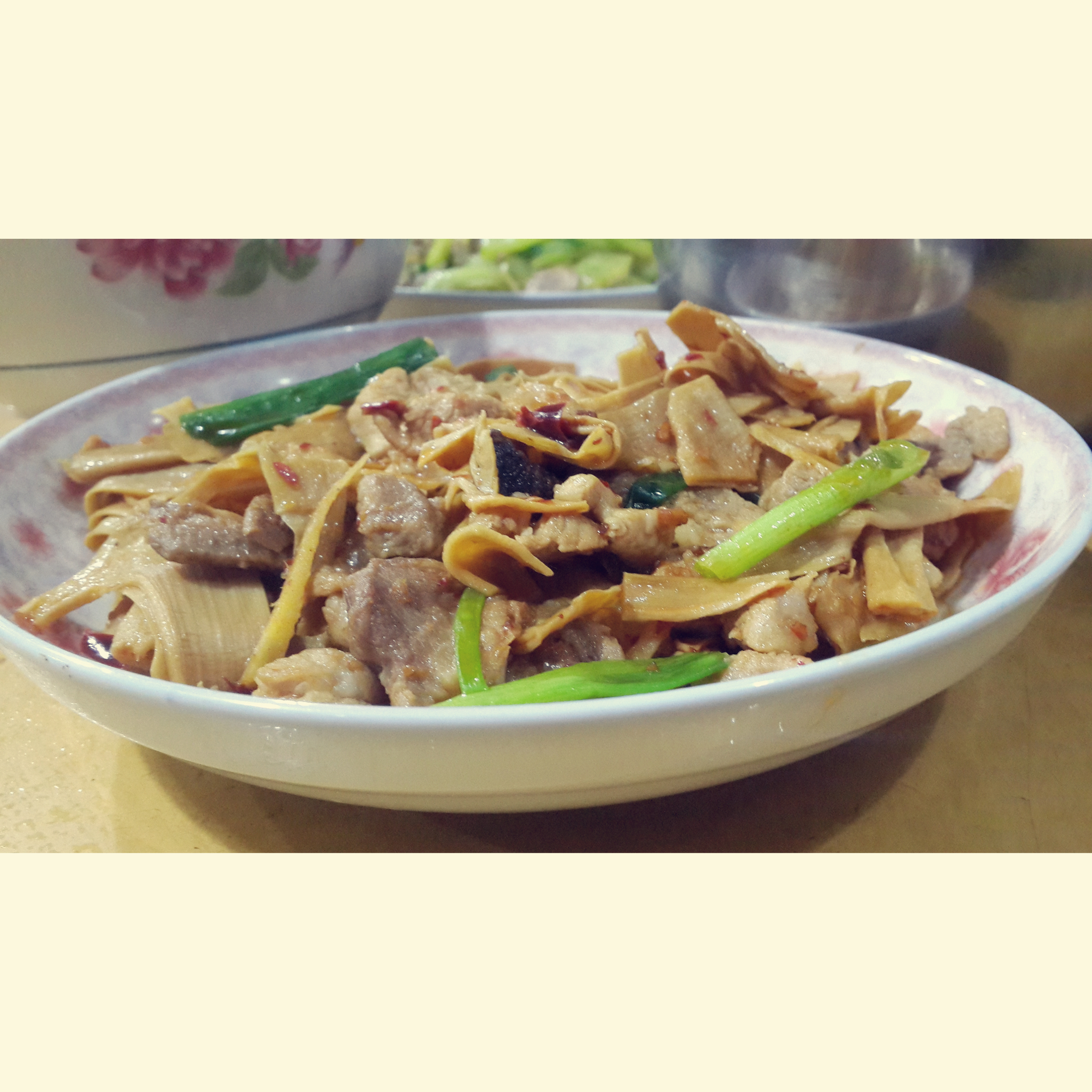 冬笋炒肉