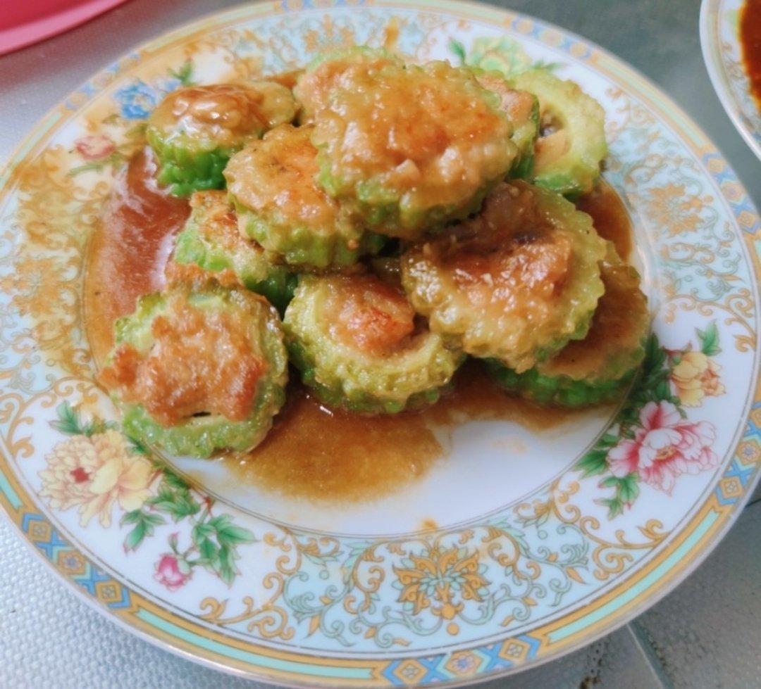 夏日解暑必备家常菜-苦瓜酿肉