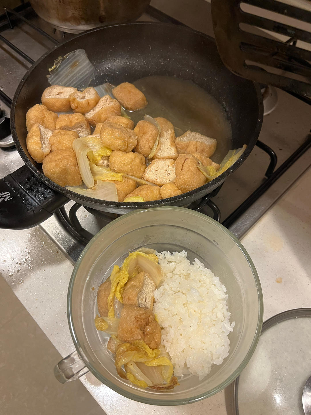 好吃到连汤汁都不剩的白菜焖豆泡，给肉都不换