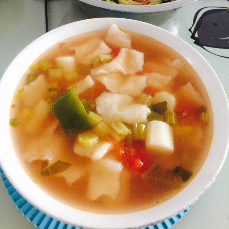 素揪片子（素汤饭）