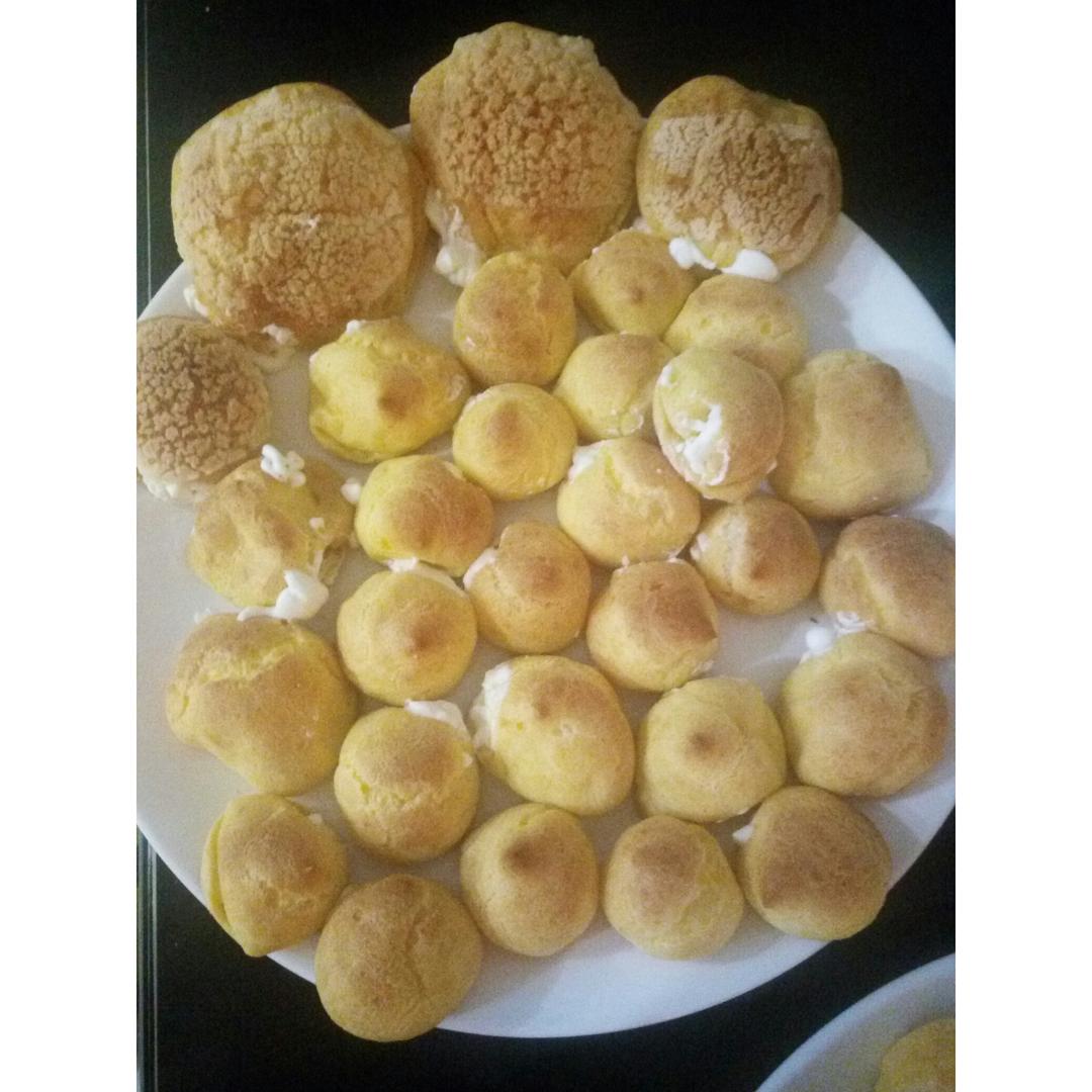 十分美味的酥皮泡芙