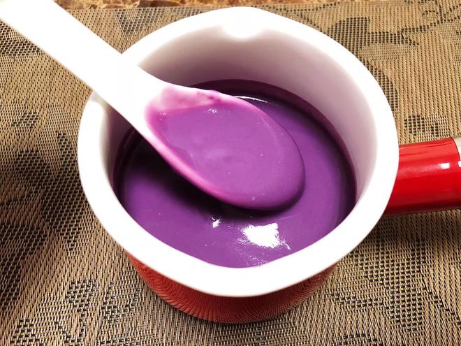 超快元气早餐奶香燕麦片紫薯糊的做法