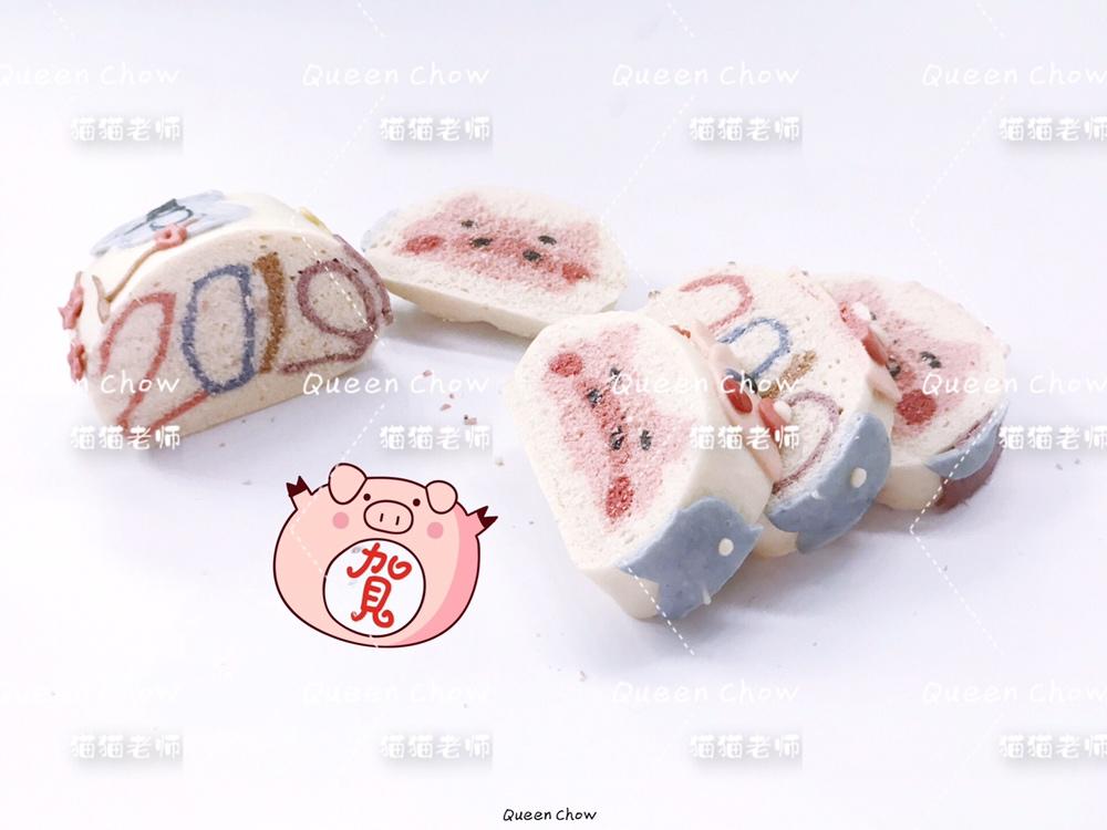 【双面插画馒头】猪猪&2019，有内涵的馒头