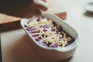不一样的紫薯—芝士紫薯泥的做法 步骤3