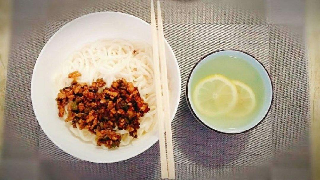 青椒肉卤 打卤面