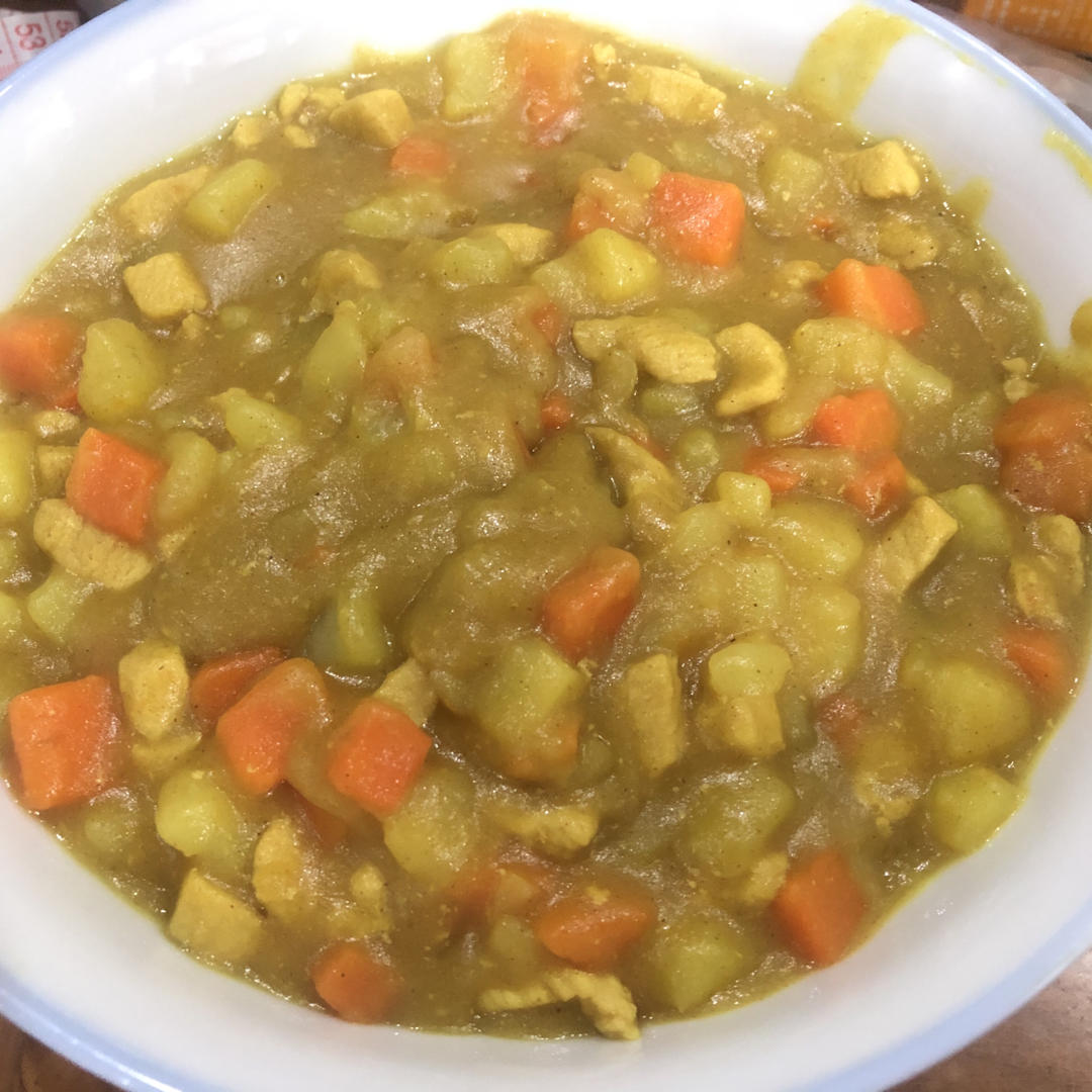 咖喱土豆鸡块