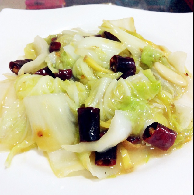 炝炒圆白菜